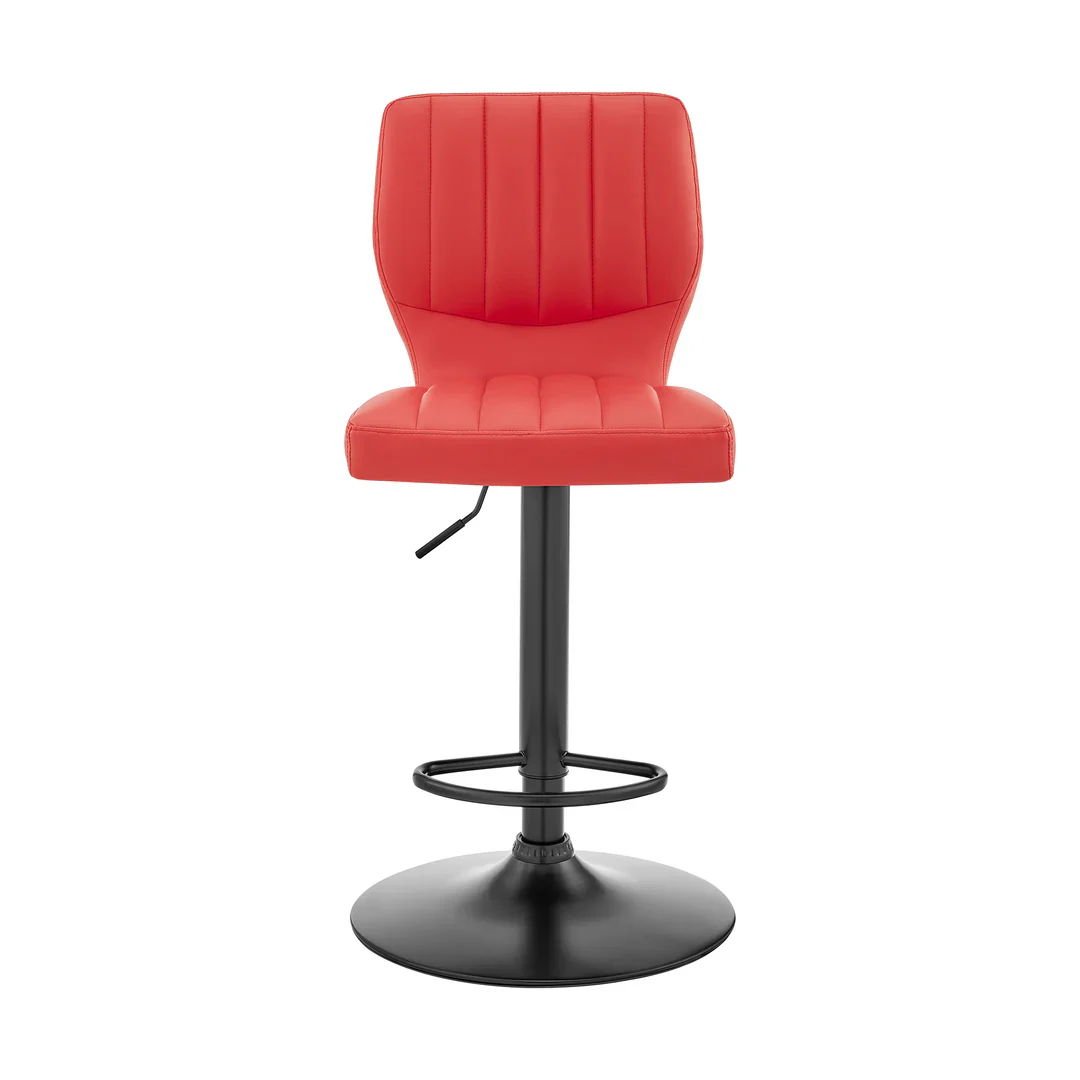 Bardot Contemporary Adjustable Swivel Bar Stool - Image 10