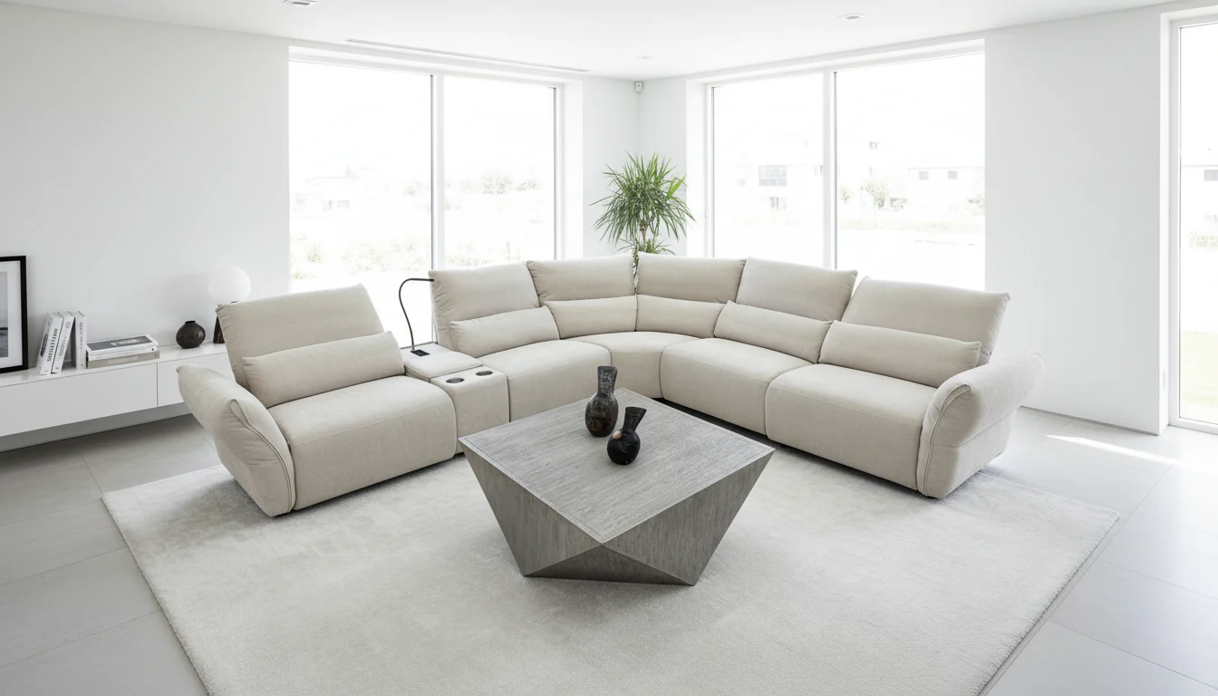 Begonia Modern Motion Sectional - Image 2