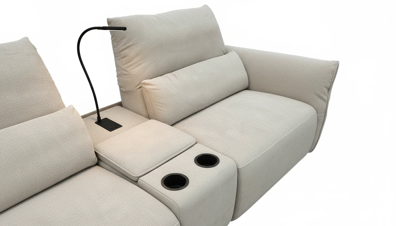 Begonia Modern Motion Sectional - Image 4