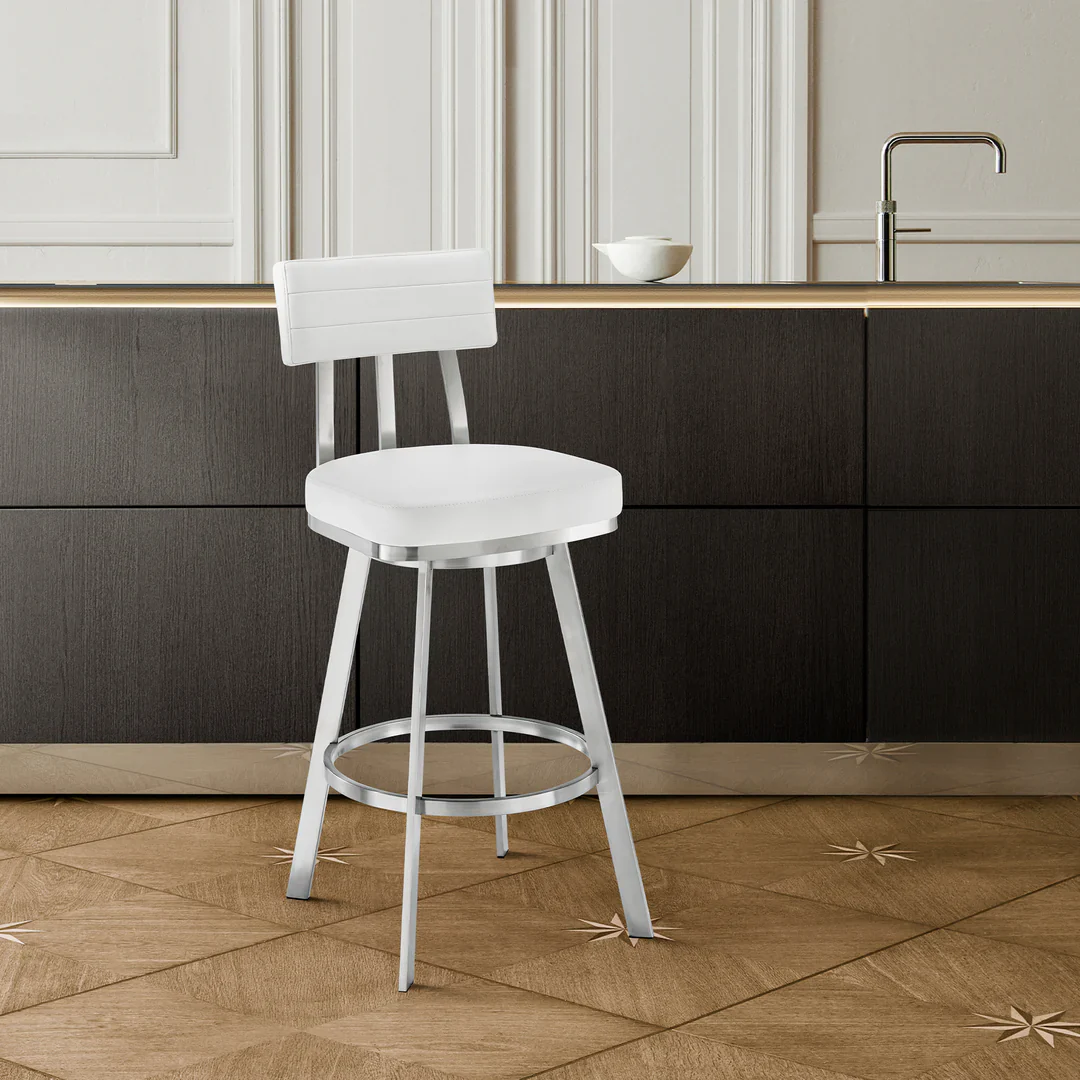 Benjamin Modern Swivel Bar Stool - Image 5