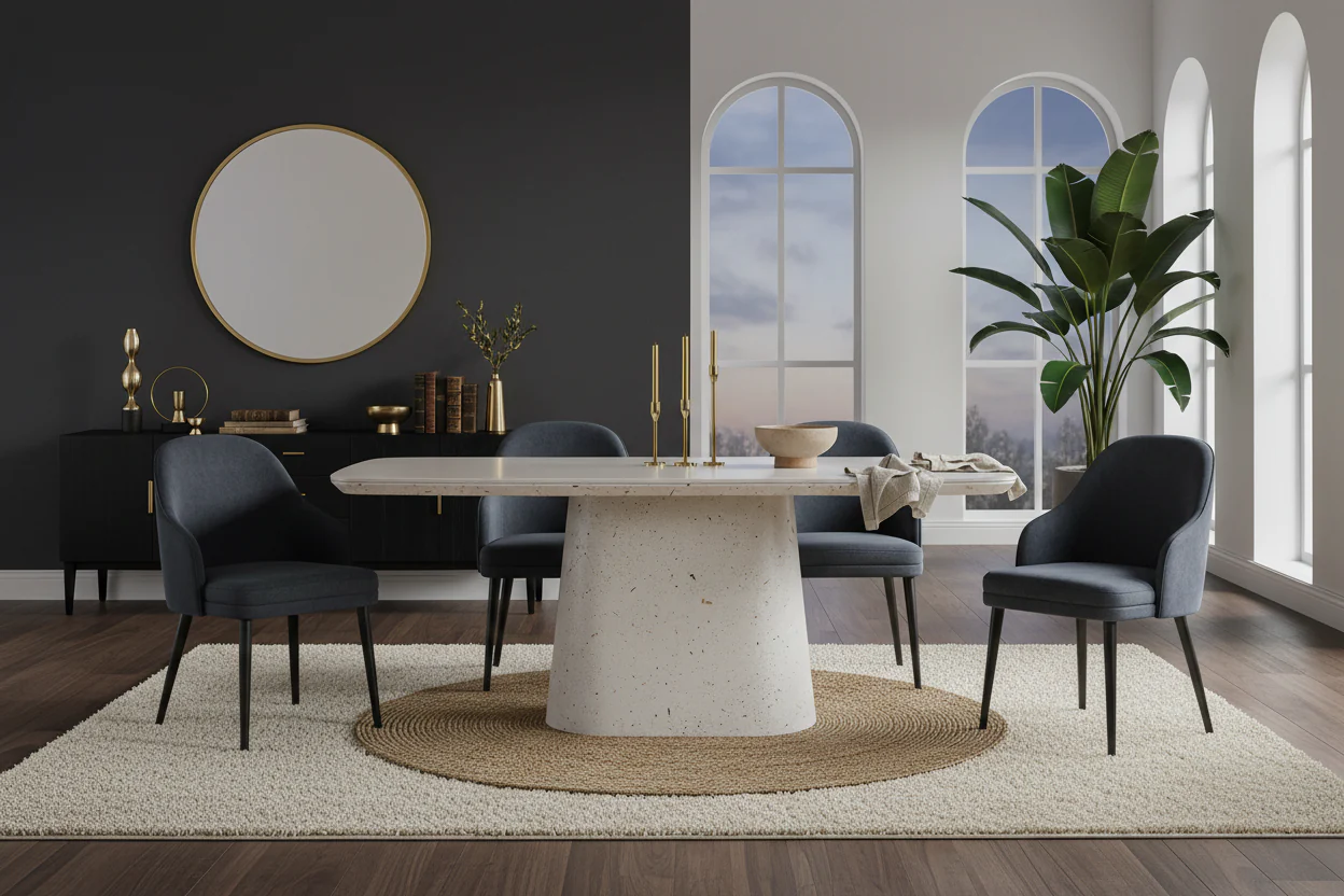 Beton Concrete Dining Table - Image 5