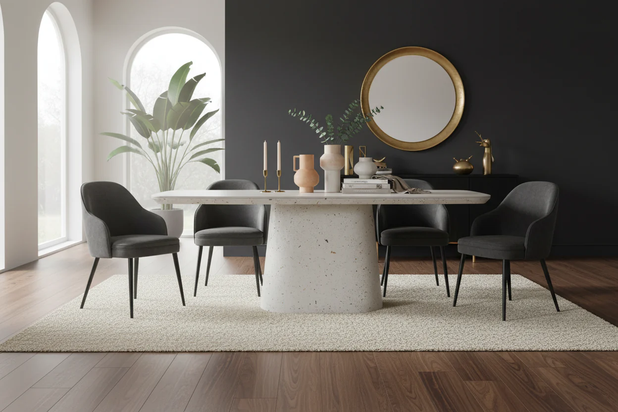Beton Concrete Dining Table - Image 6