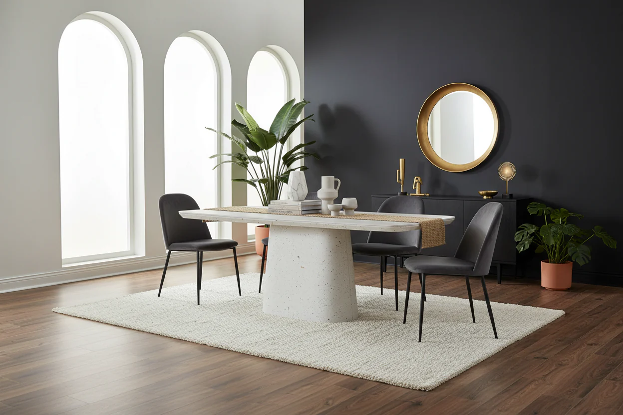 Beton Concrete Dining Table - Image 7