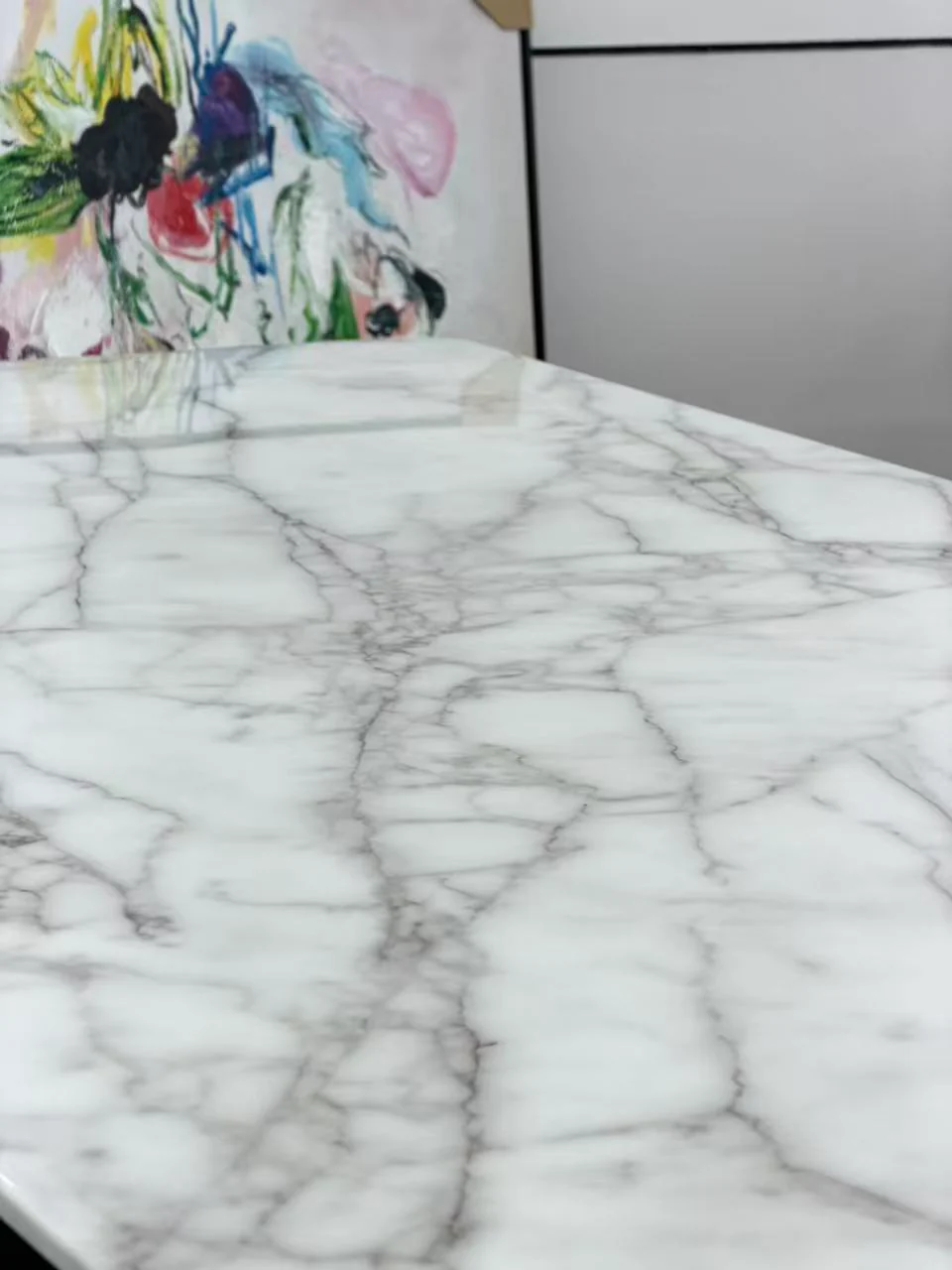 Bianco Arc Dining Table - Image 6