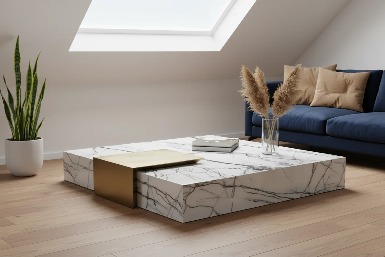 Bianco Vein Coffee Table Set - Image 7