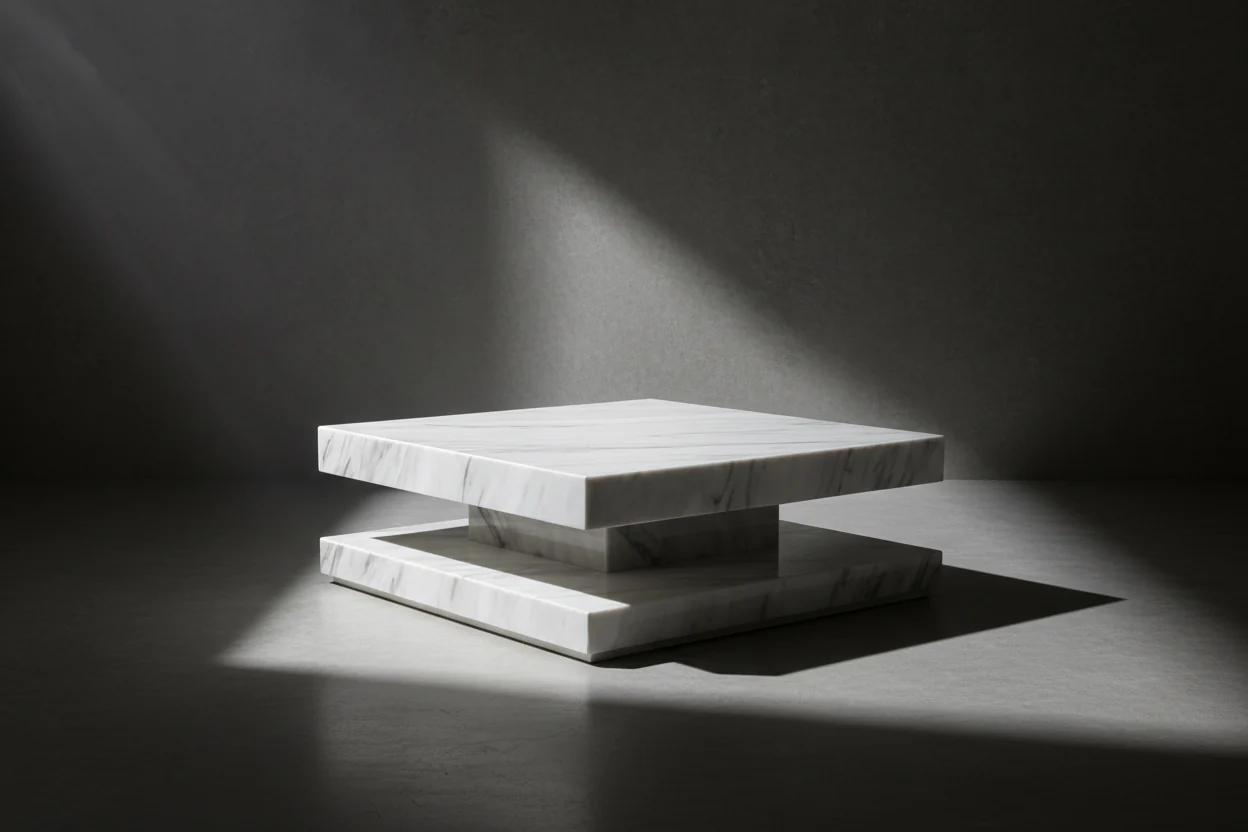 Blocco Marble Coffee Table - Image 2