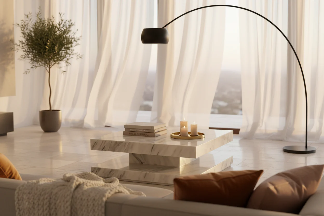 Blocco Marble Coffee Table - Image 8