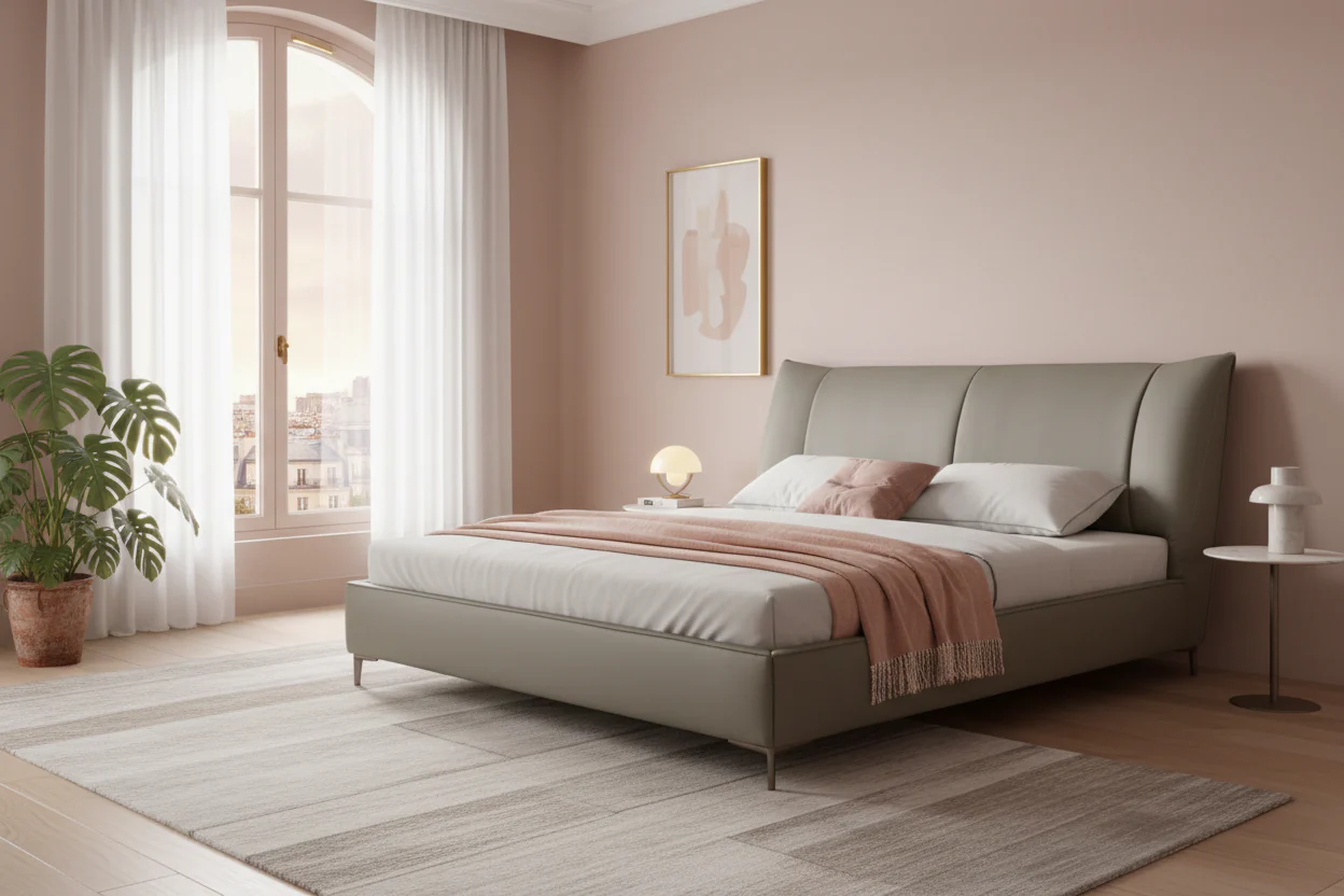 Bond Leather Bed - Image 8