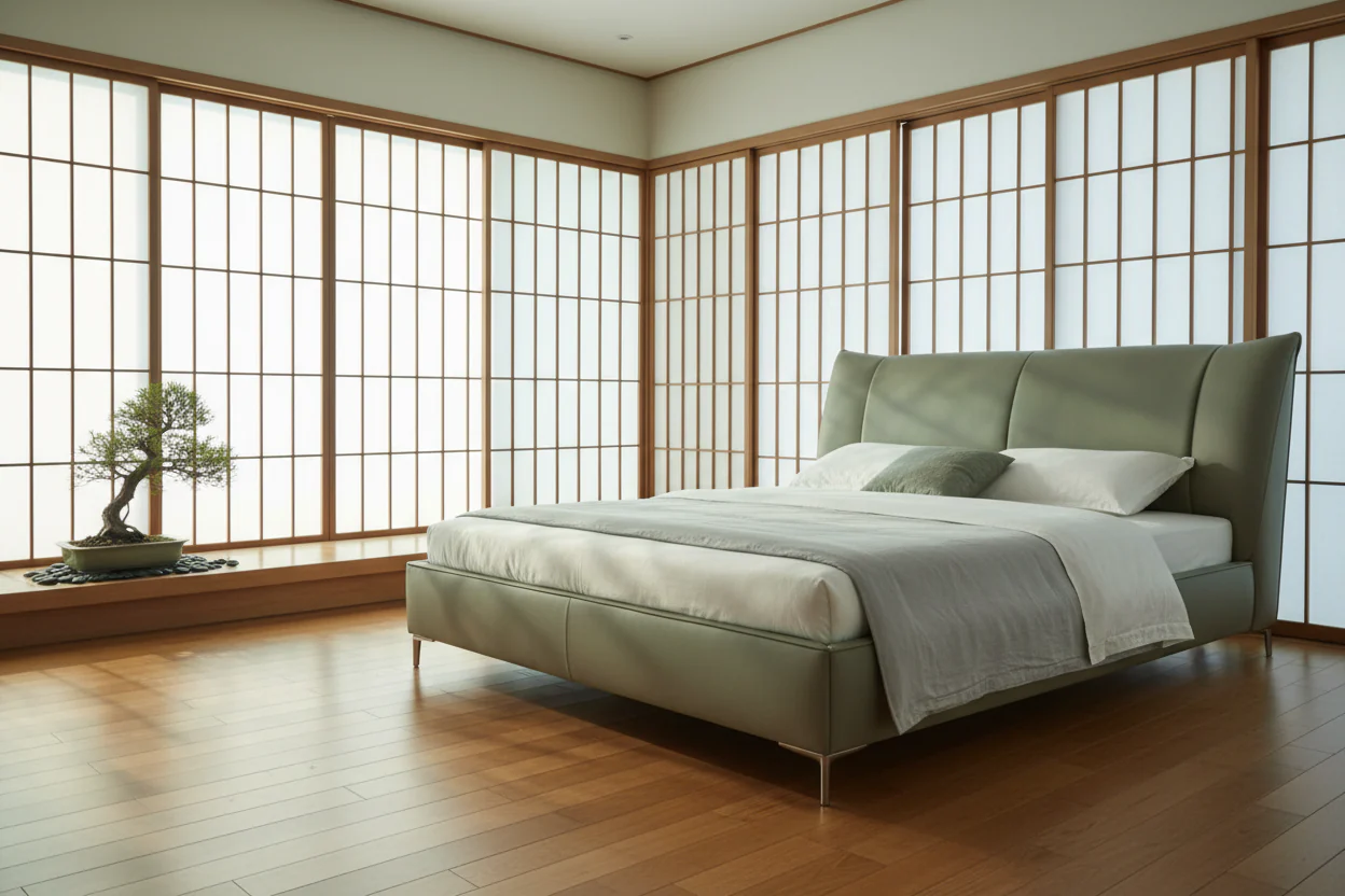 Bond Leather Bed - Image 9