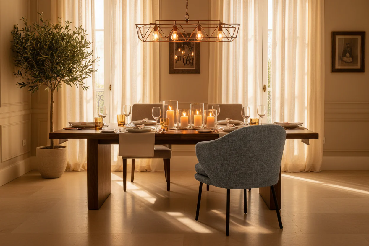 Bucket Upholster Dining Chair - Image 4