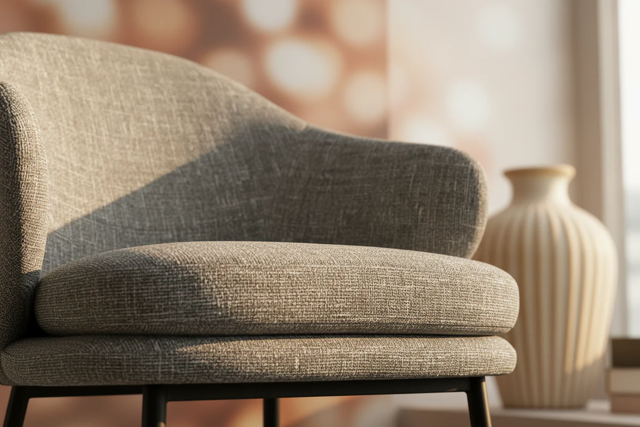 Bucket Upholster Dining Chair - Image 9