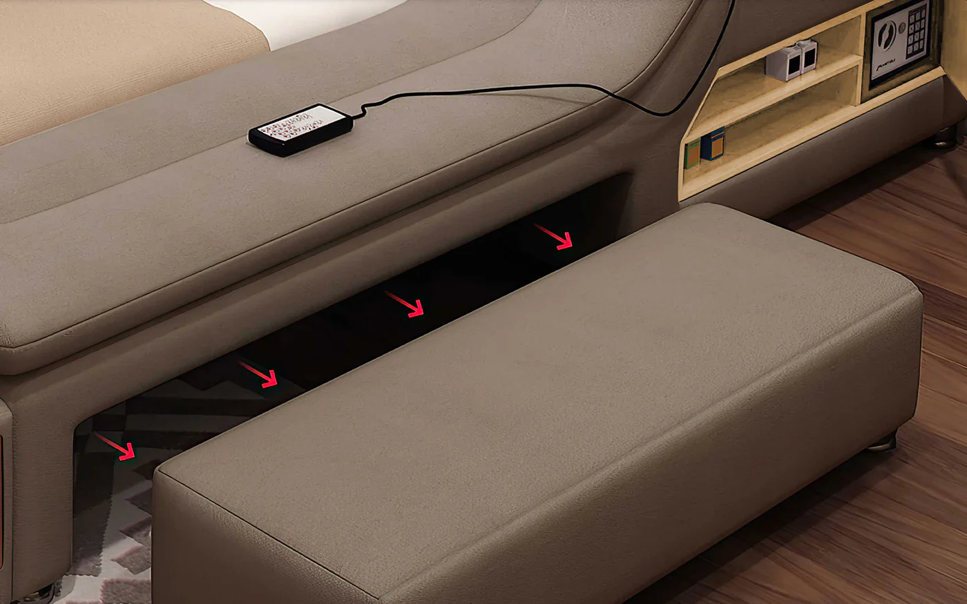 Cardinal Modern Multifunctional Bed - Image 7