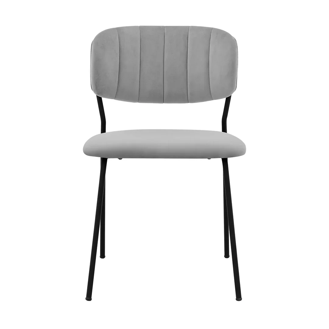 Carlo Velvet Dining Chair Set of 2 - Image 4