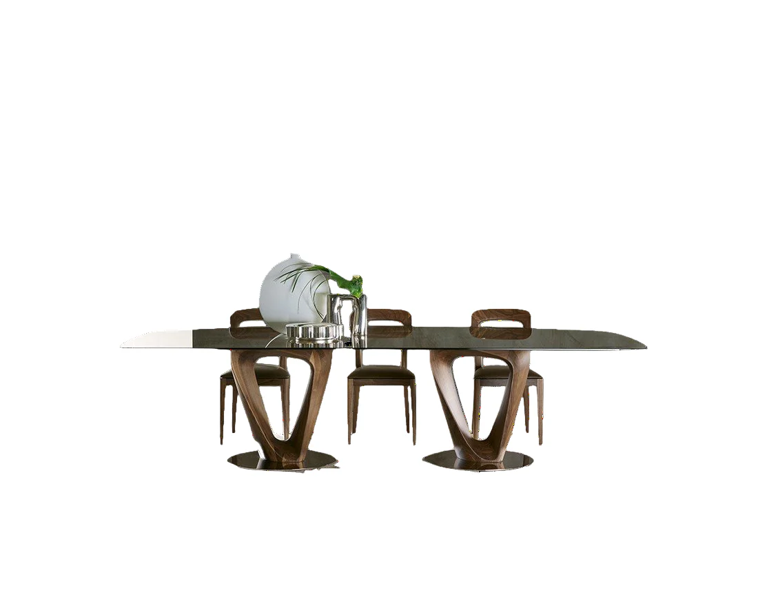 Celestial Gold Dining Table - Image 4