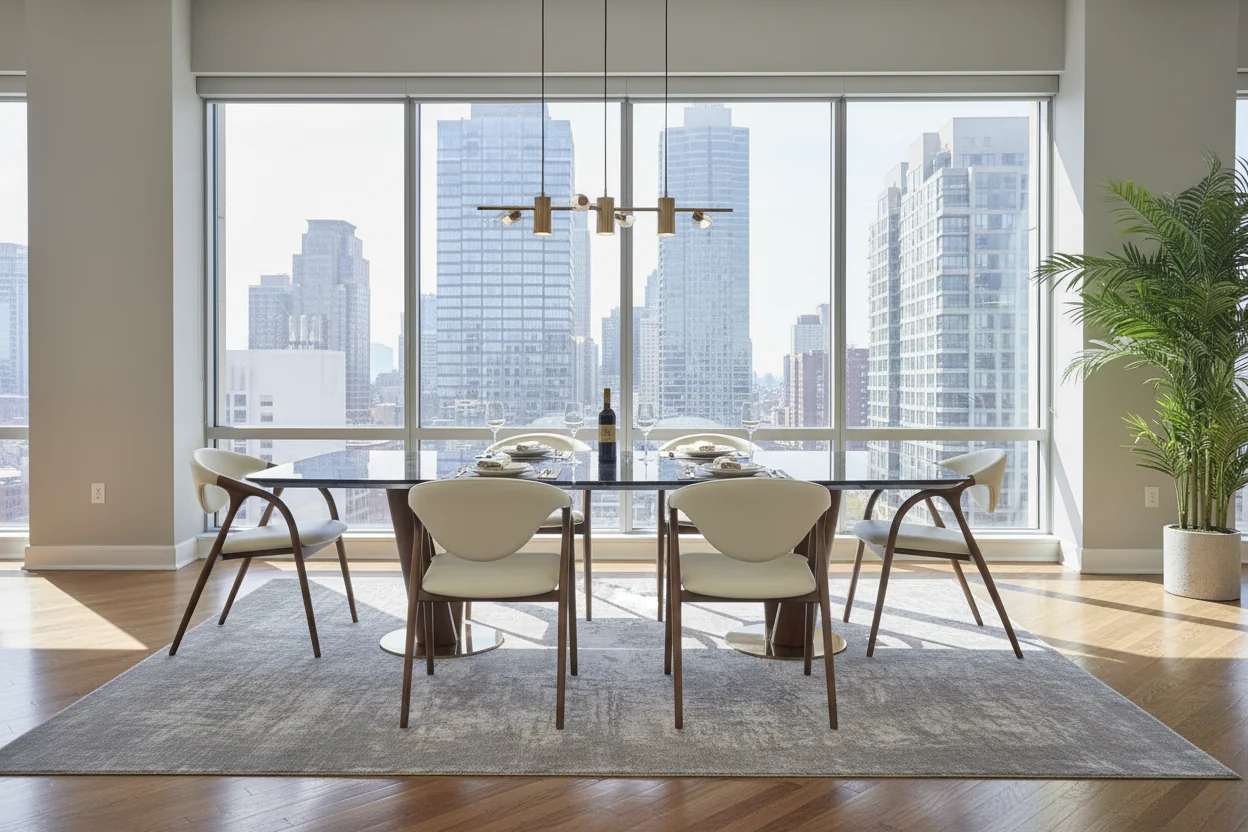 Celestial Gold Dining Table - Image 6