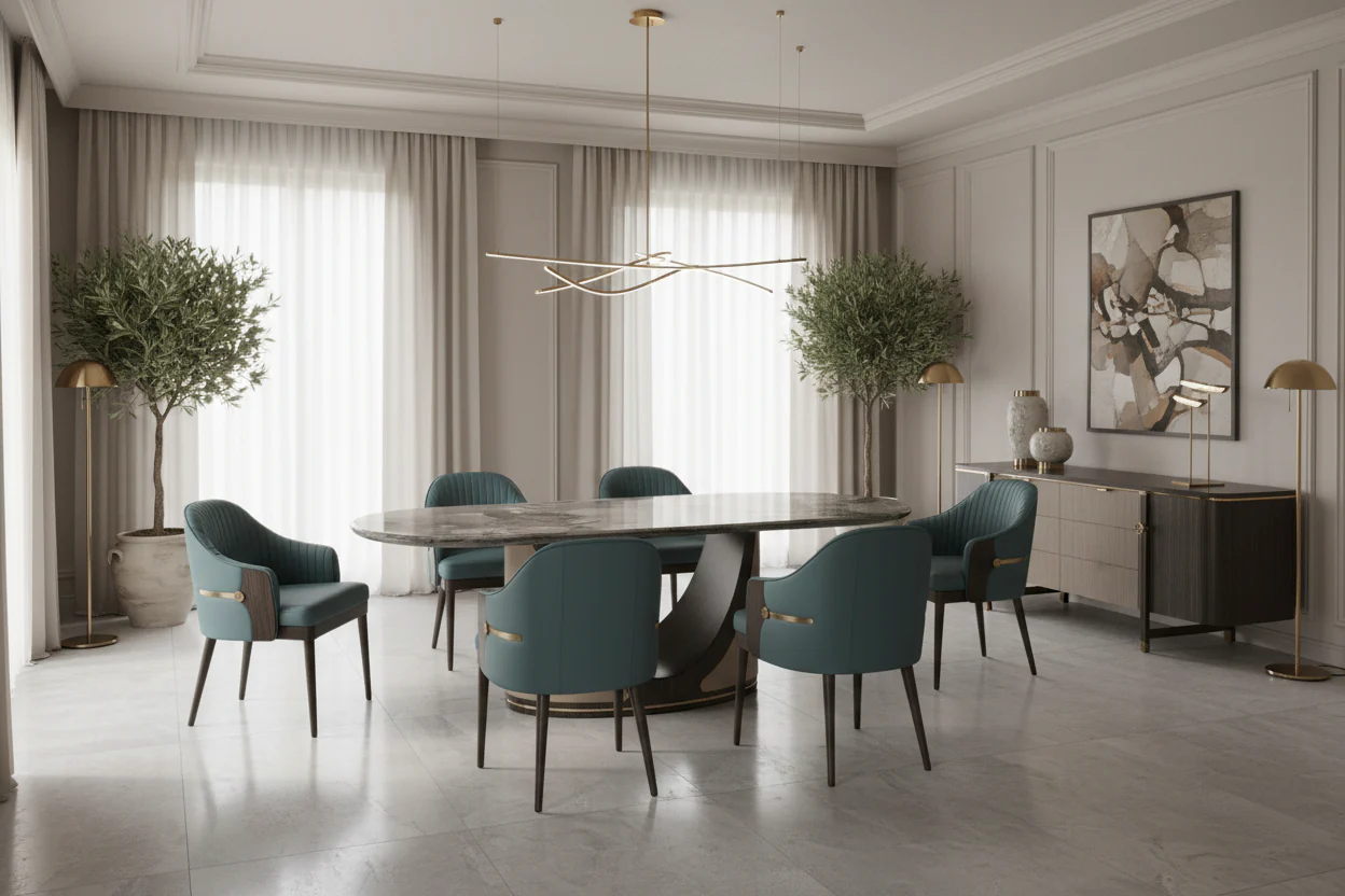 Imperial Jade Dining Chair - Image 6