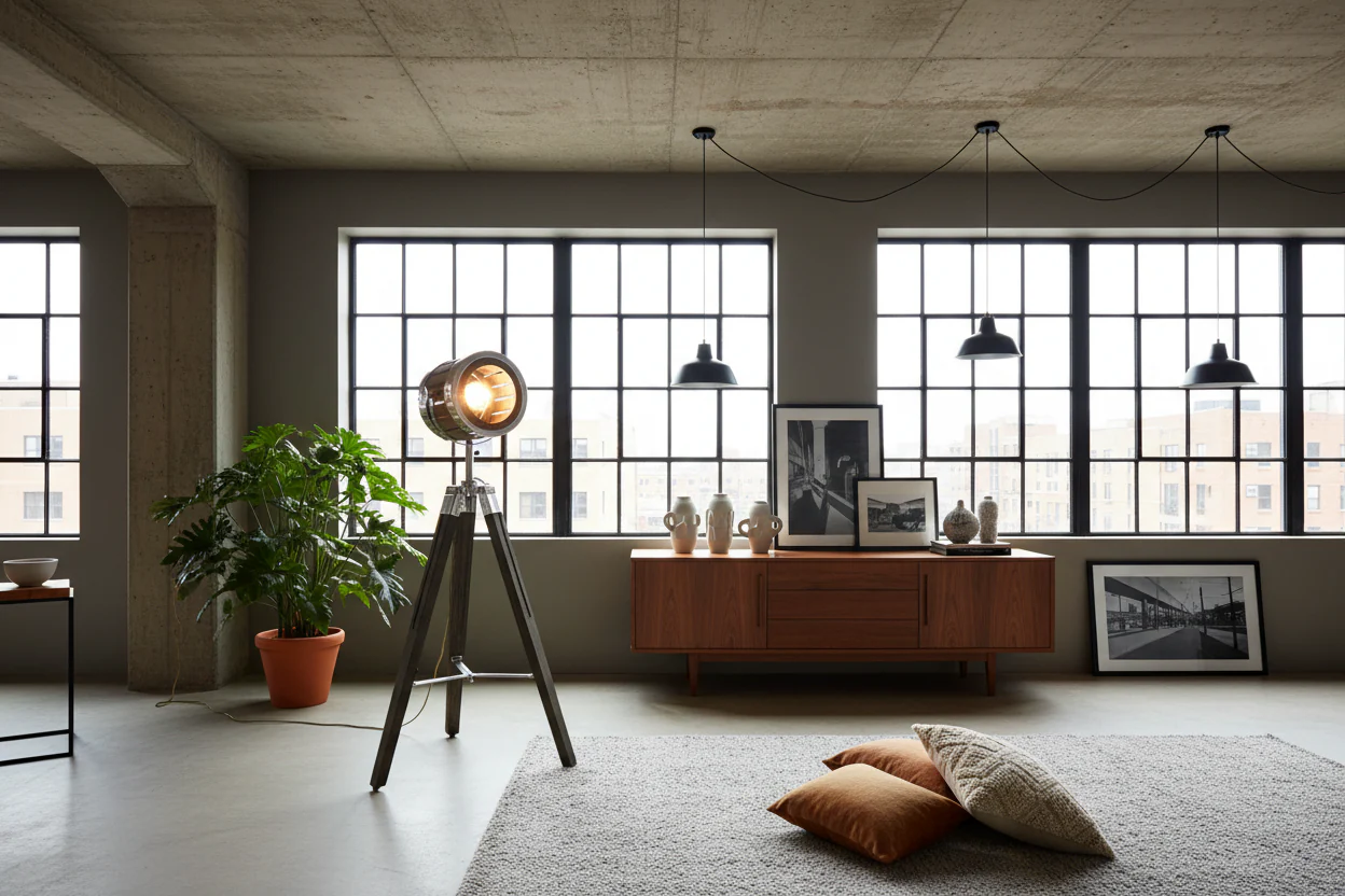 Cinema Luxe Tripod Spotlight Lamp - Image 6