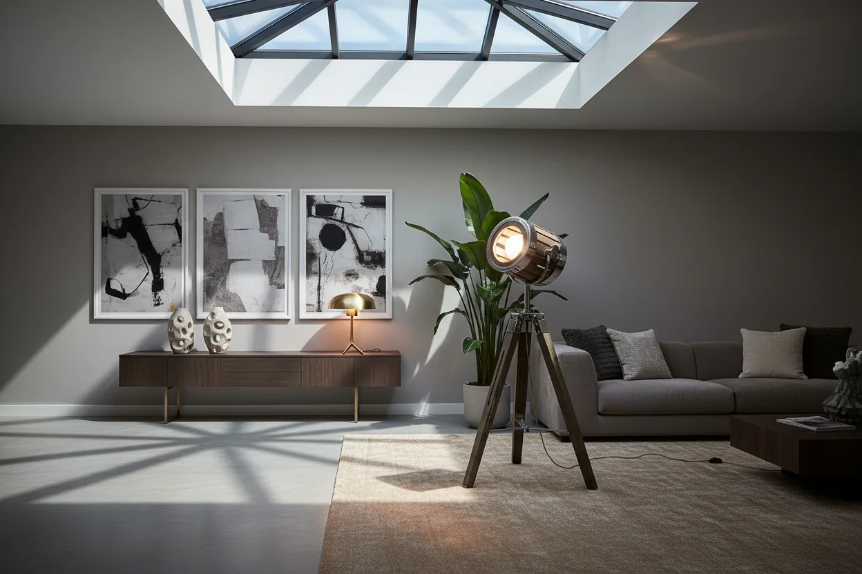 Cinema Luxe Tripod Spotlight Lamp - Image 7