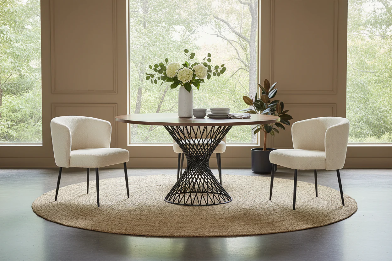 Cirque Round Dining Table - Image 4