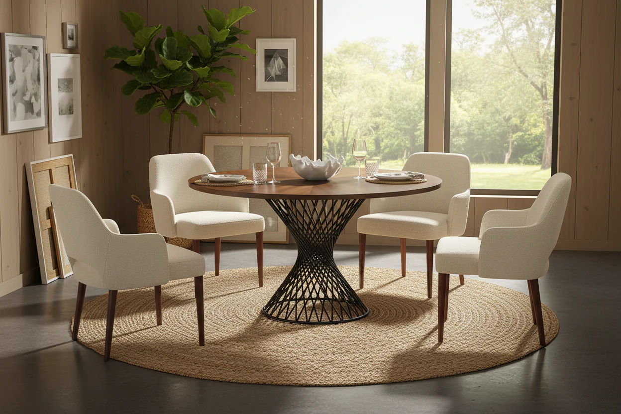 Cirque Round Dining Table - Image 5
