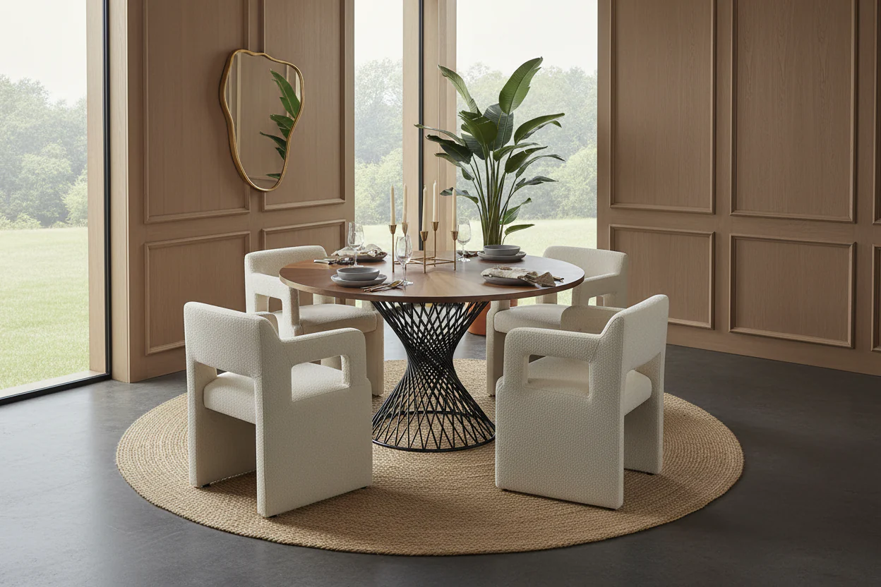 Cirque Round Dining Table - Image 7