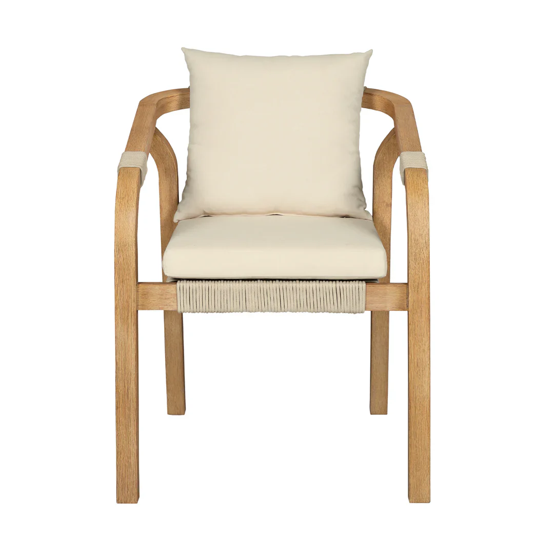 Coastal Elegance Outdoor Armchair Set (Set Of 2) - Image 3