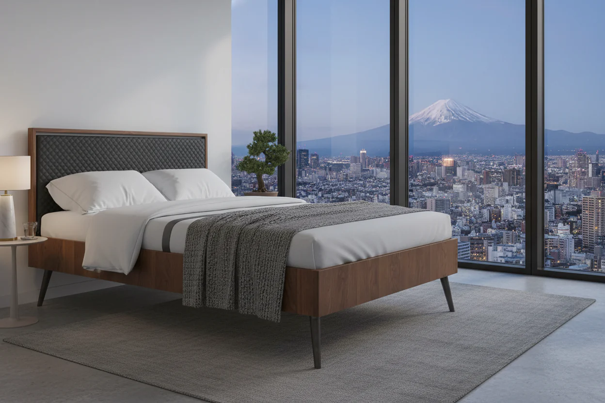 COCO Modern Platform Bed - Image 10