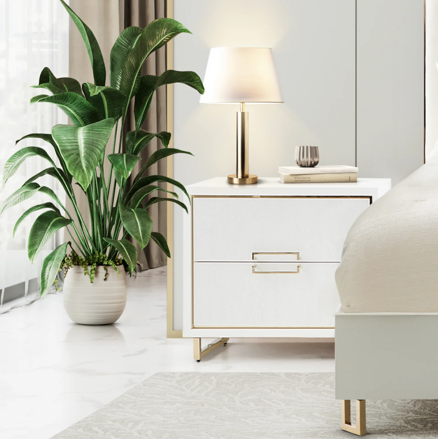 Palm Gate Luxe Nightstand - Image 2