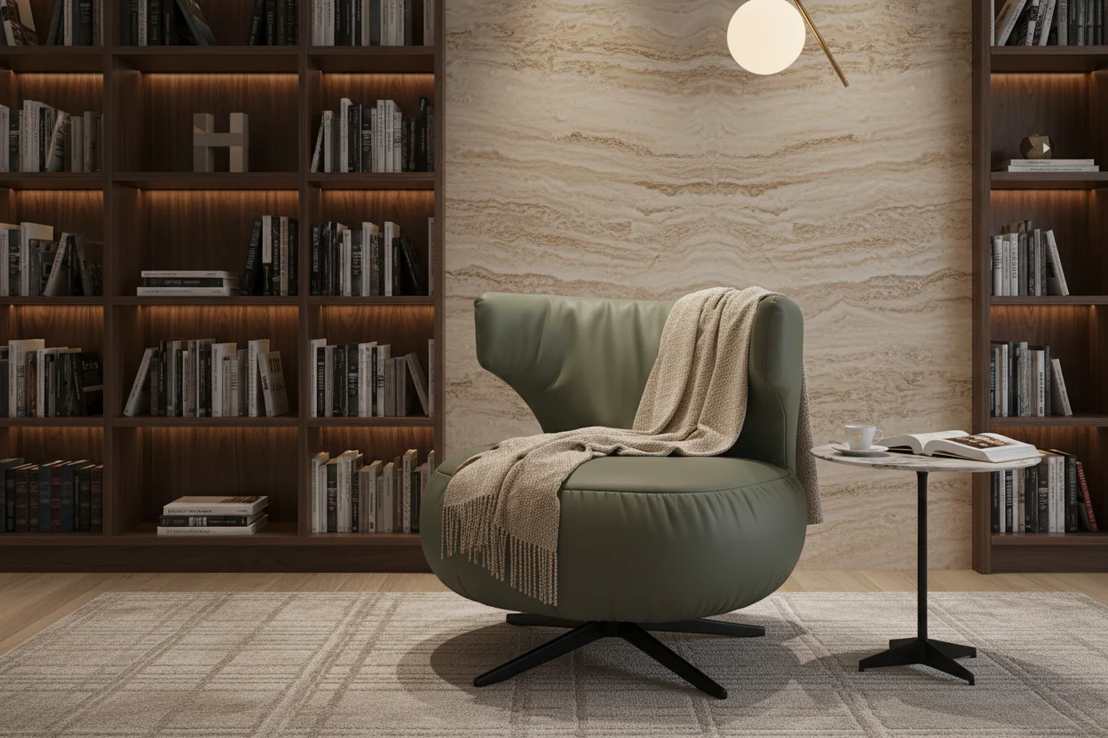 Cocoon Swivel Chair - Image 3