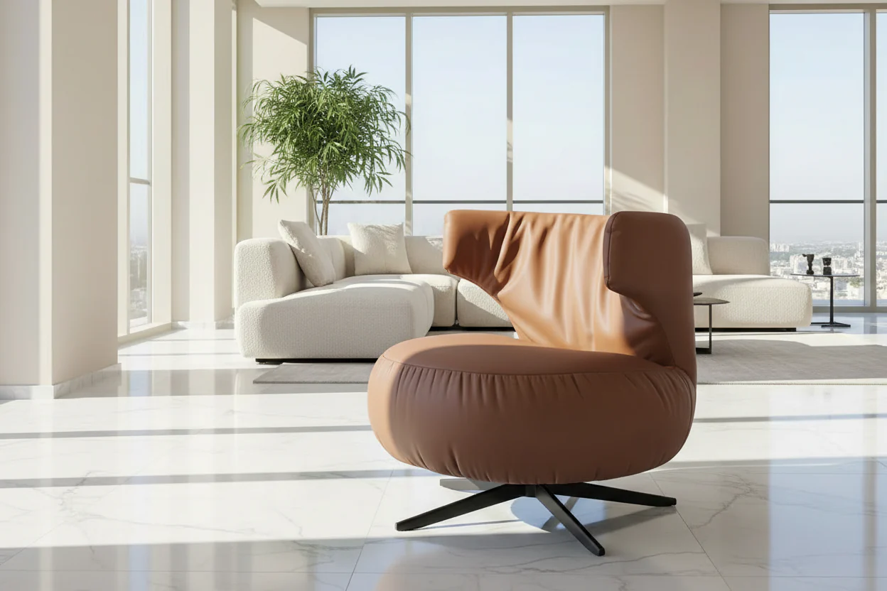 Cocoon Swivel Chair - Image 4
