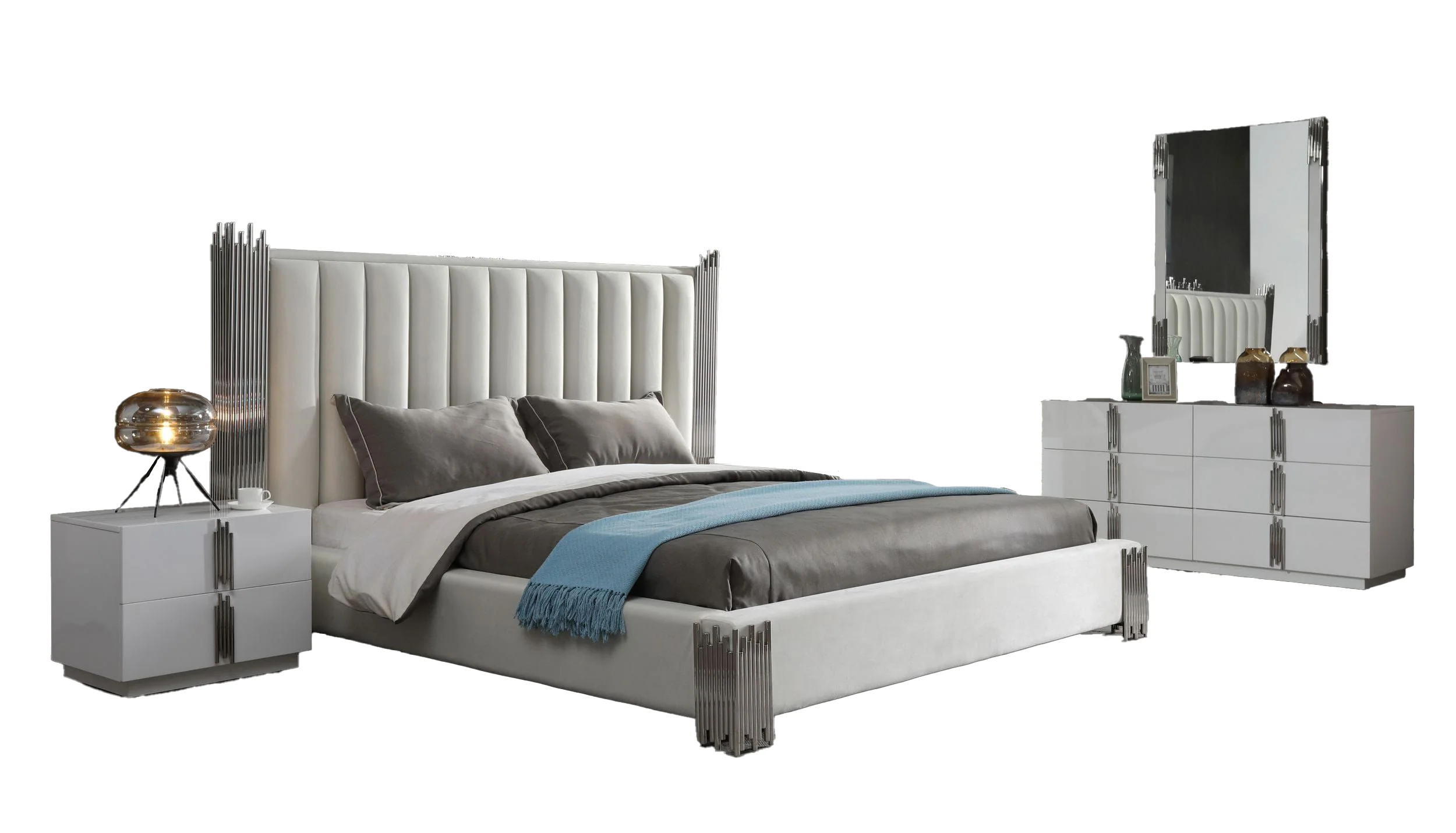 Cosmopolitan Grande Upholstered Bed - Image 13