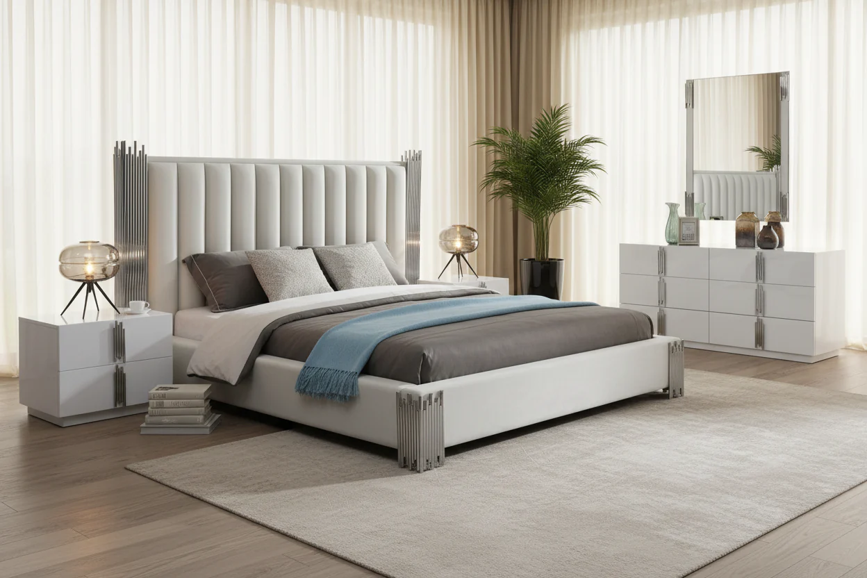 Cosmopolitan Grande Upholstered Bed - Image 5