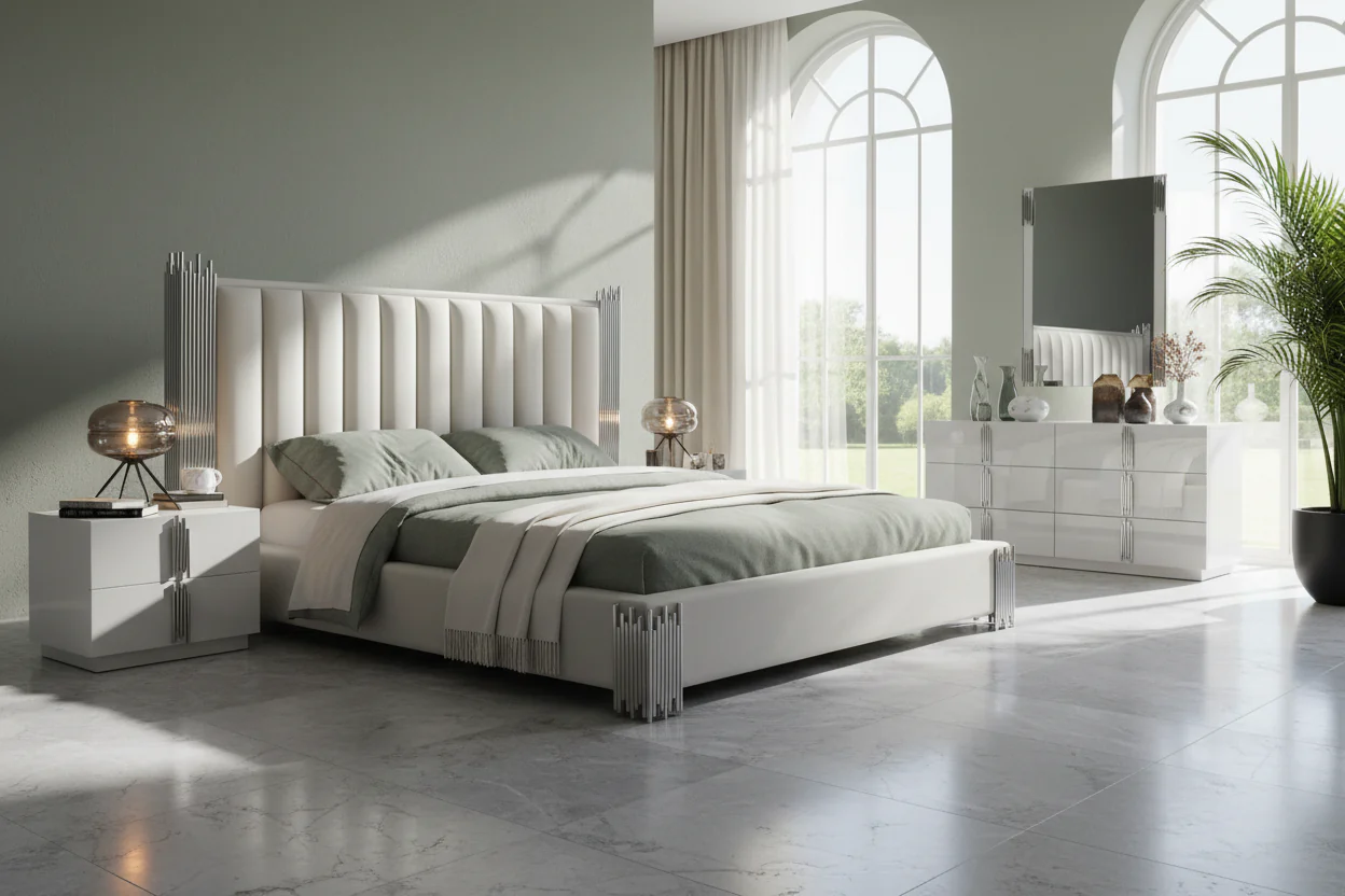Cosmopolitan Grande Upholstered Bed - Image 6