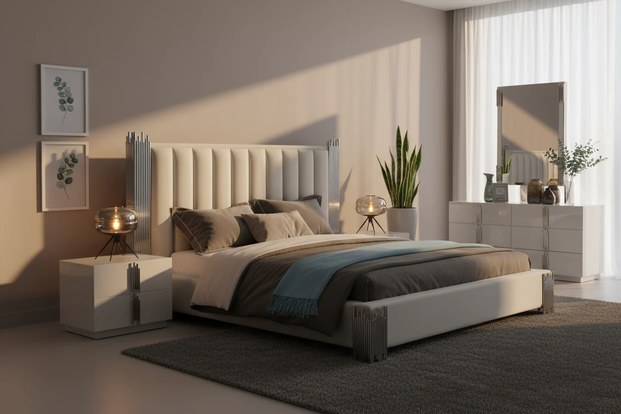 Cosmopolitan Grande Upholstered Bed - Image 8