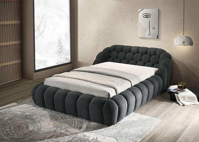 Cozy Bubble Platform Fabric Bed - Image 13