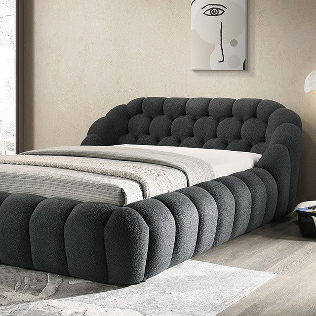 Cozy Bubble Platform Fabric Bed - Image 14