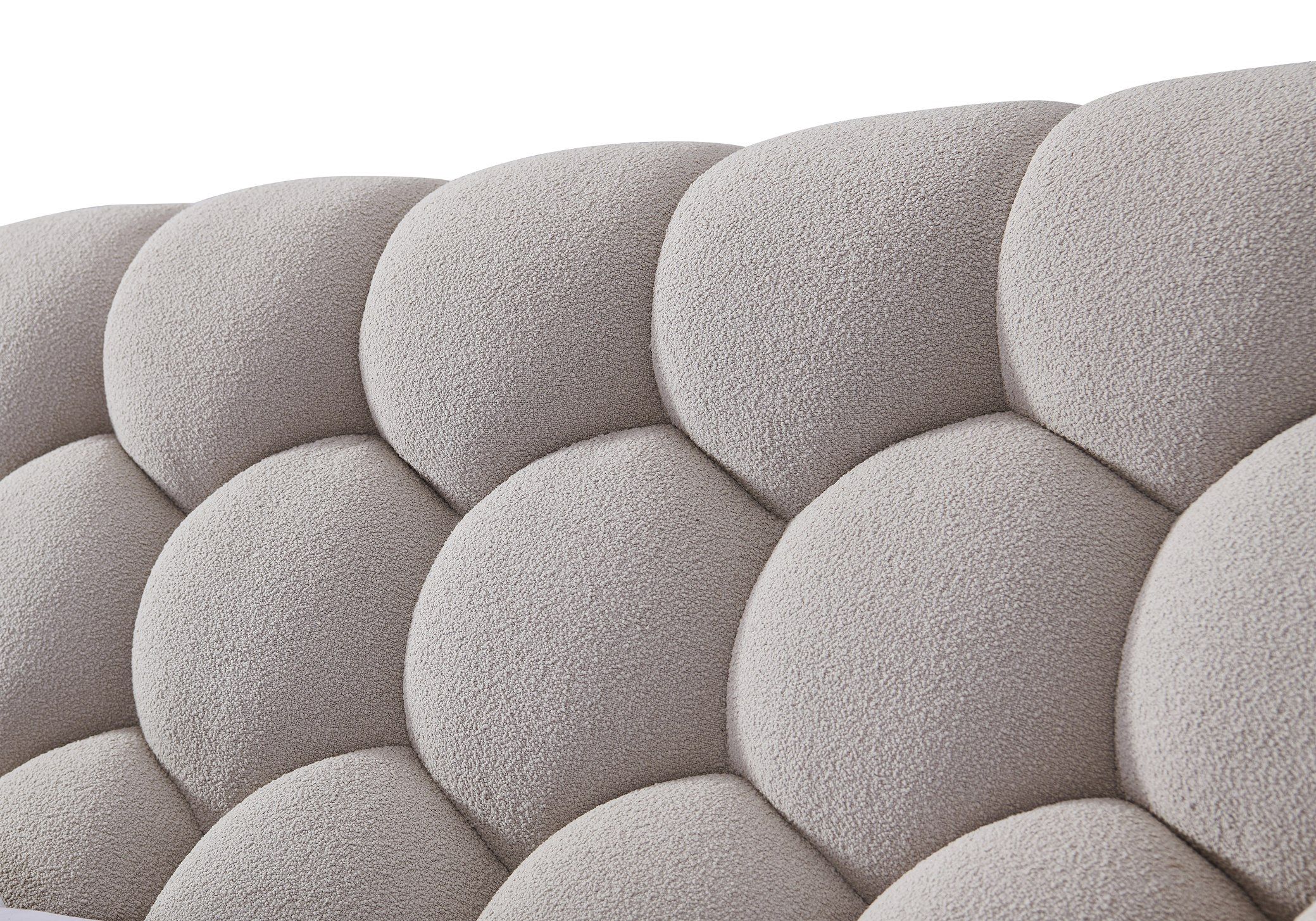 Cozy Bubble Platform Fabric Bed - Image 17