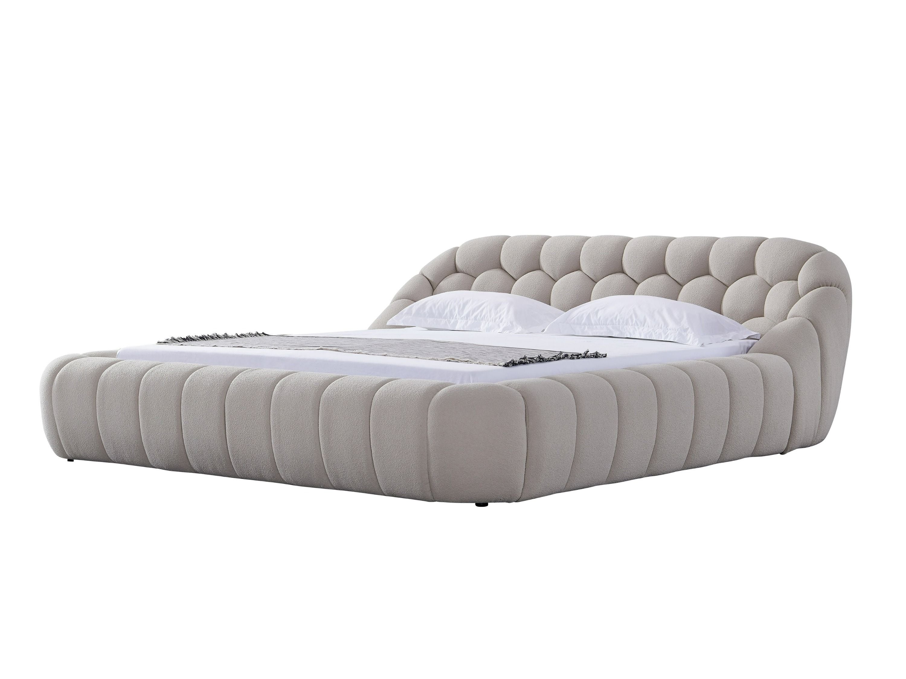 Cozy Bubble Platform Fabric Bed - Image 21
