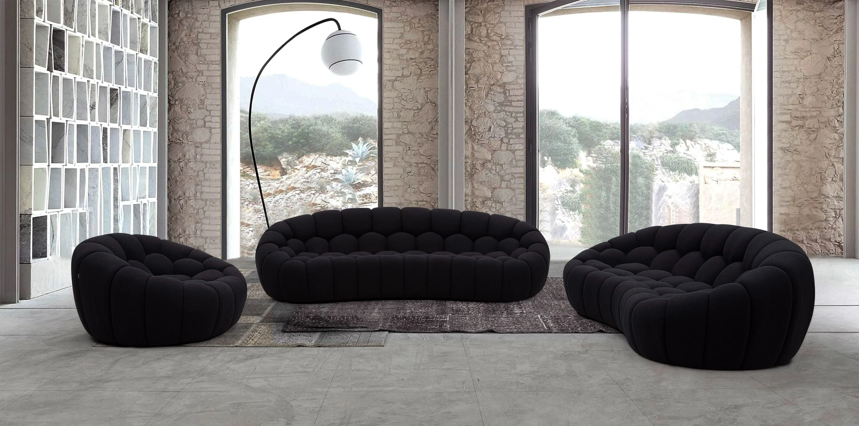 Cozy Cloud Sofa Set - Image 3