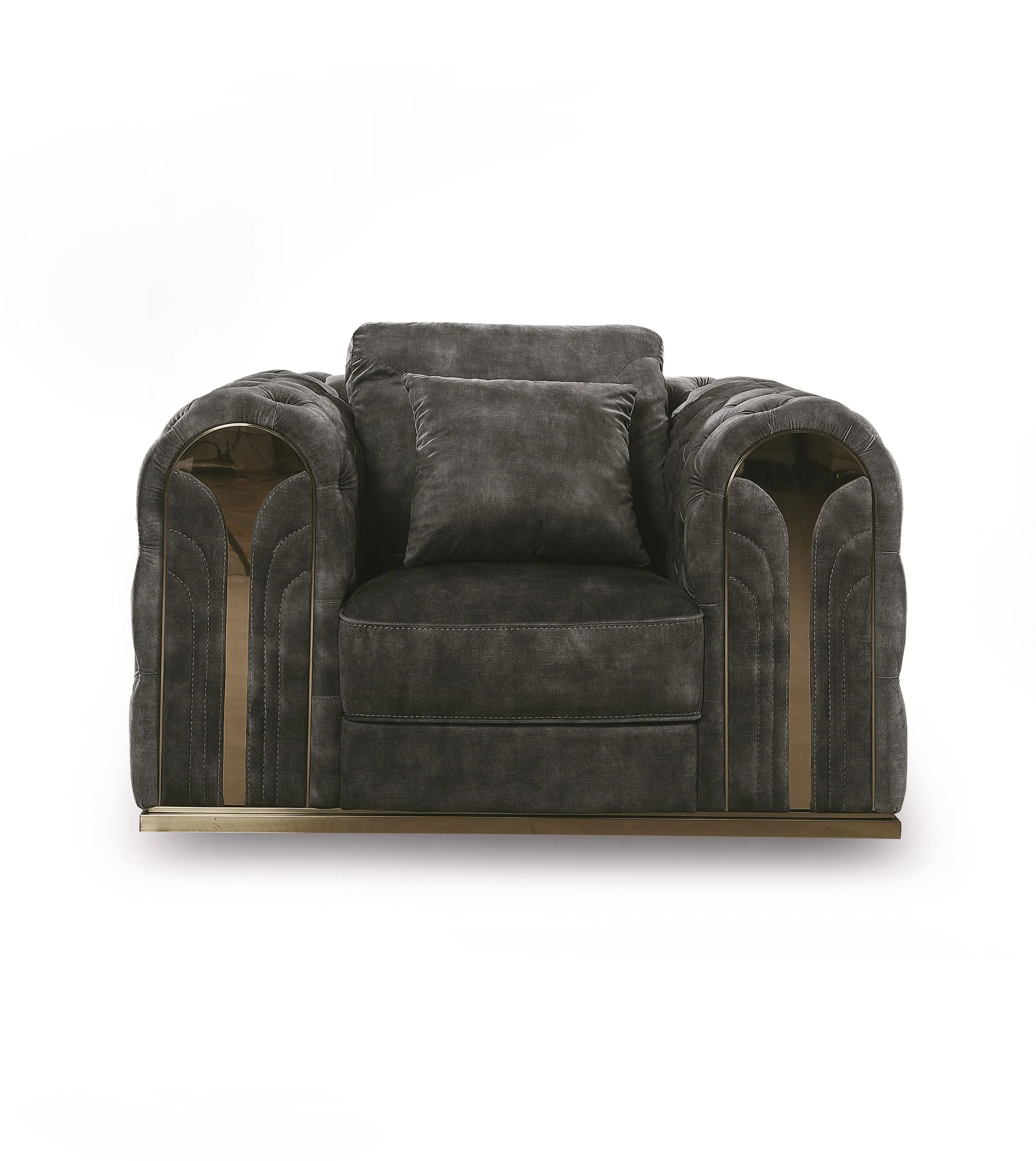 Cozy Luxe Tufted Sofa Set - Image 12