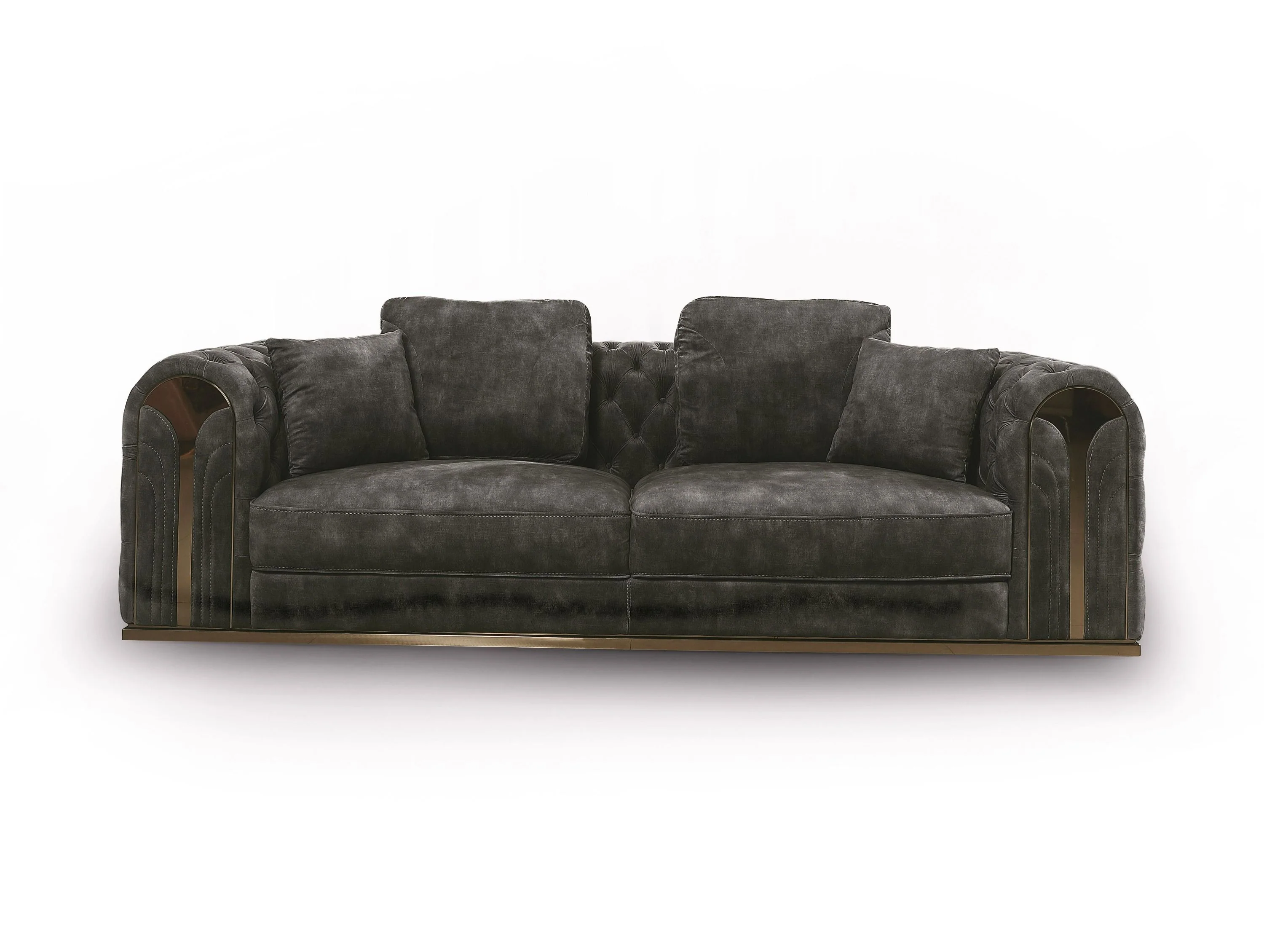 Cozy Luxe Tufted Sofa Set - Image 6