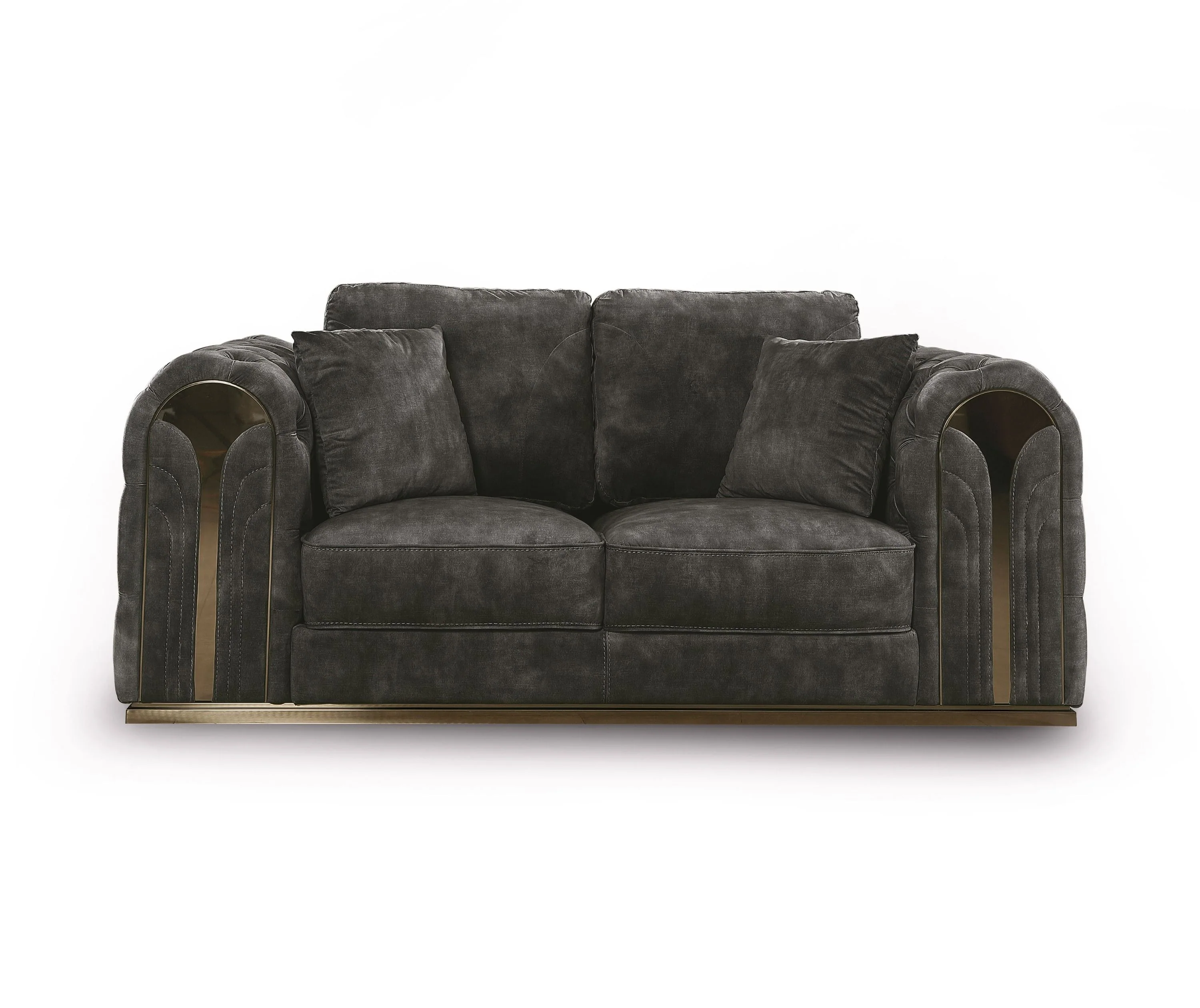 Cozy Luxe Tufted Sofa Set - Image 9