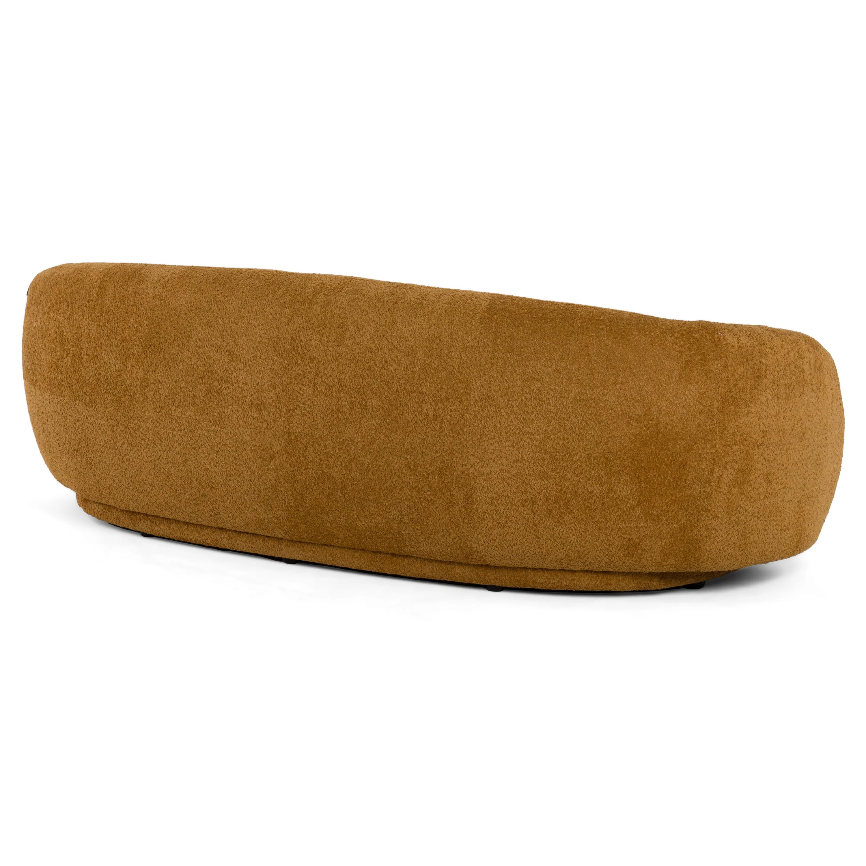 Cozy Pinnacle Sofa Set - Modern Orange Fabric Sofa - Image 5