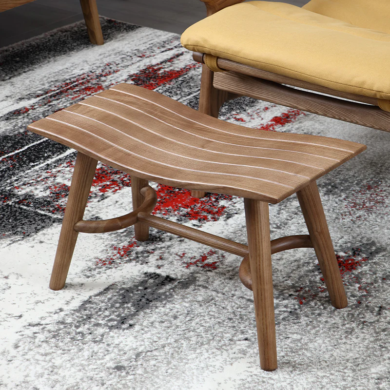 Cozy Recline Lounge Chair with Ottoman - Image 4