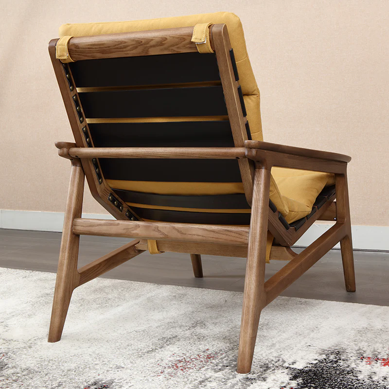 Cozy Recline Lounge Chair with Ottoman - Image 7