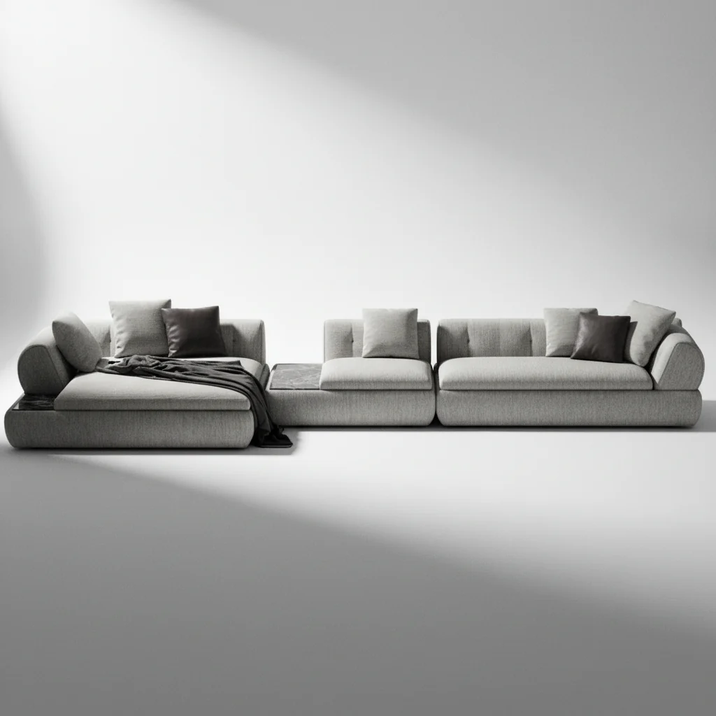 Crater Upholstered Sectional - Image 5