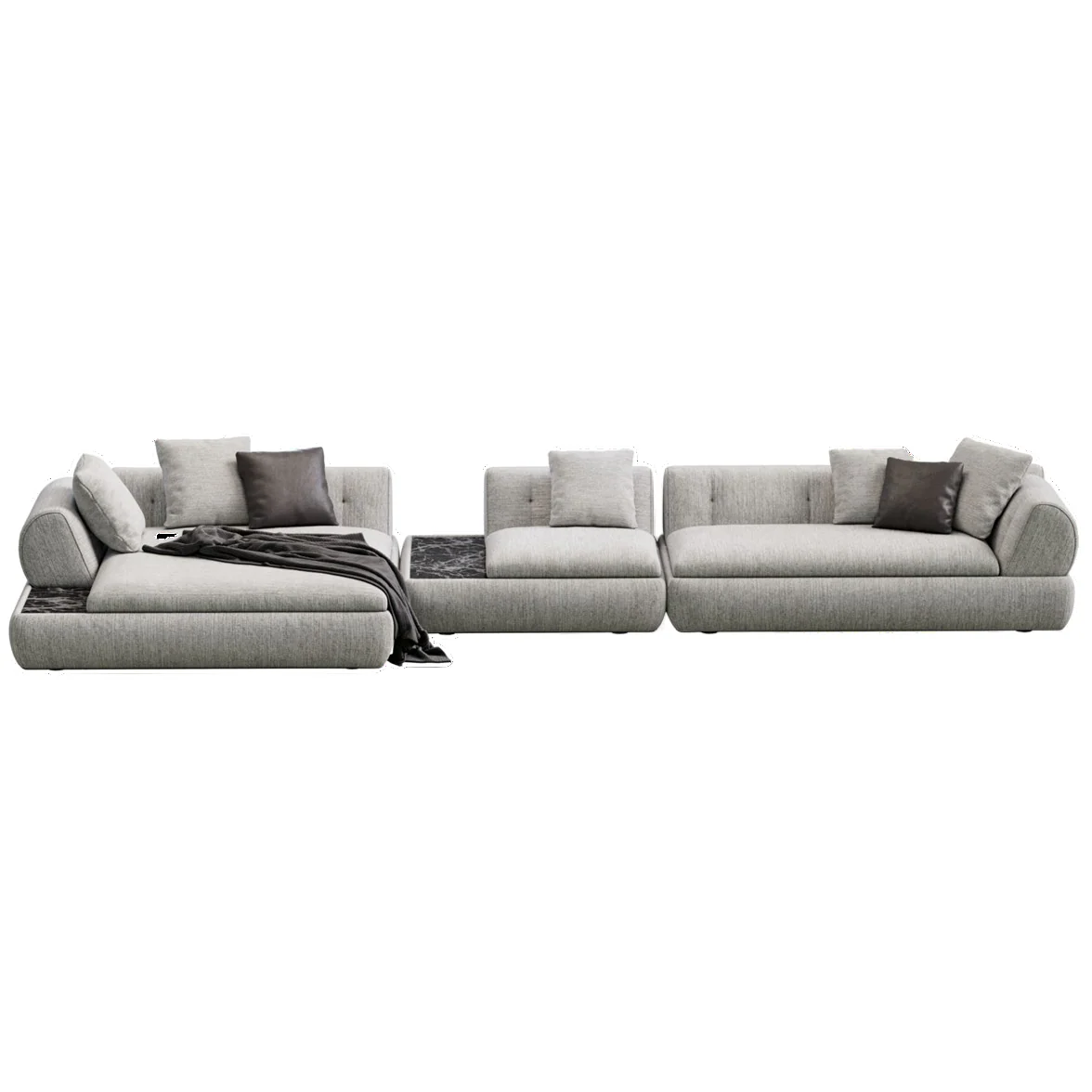 Crater Upholstered Sectional - Image 6