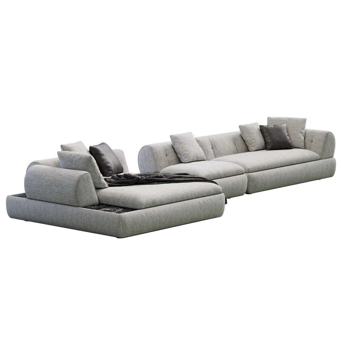 Crater Upholstered Sectional - Image 7