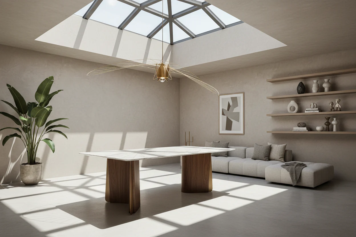 Crystal Nature Marble Table - Image 7