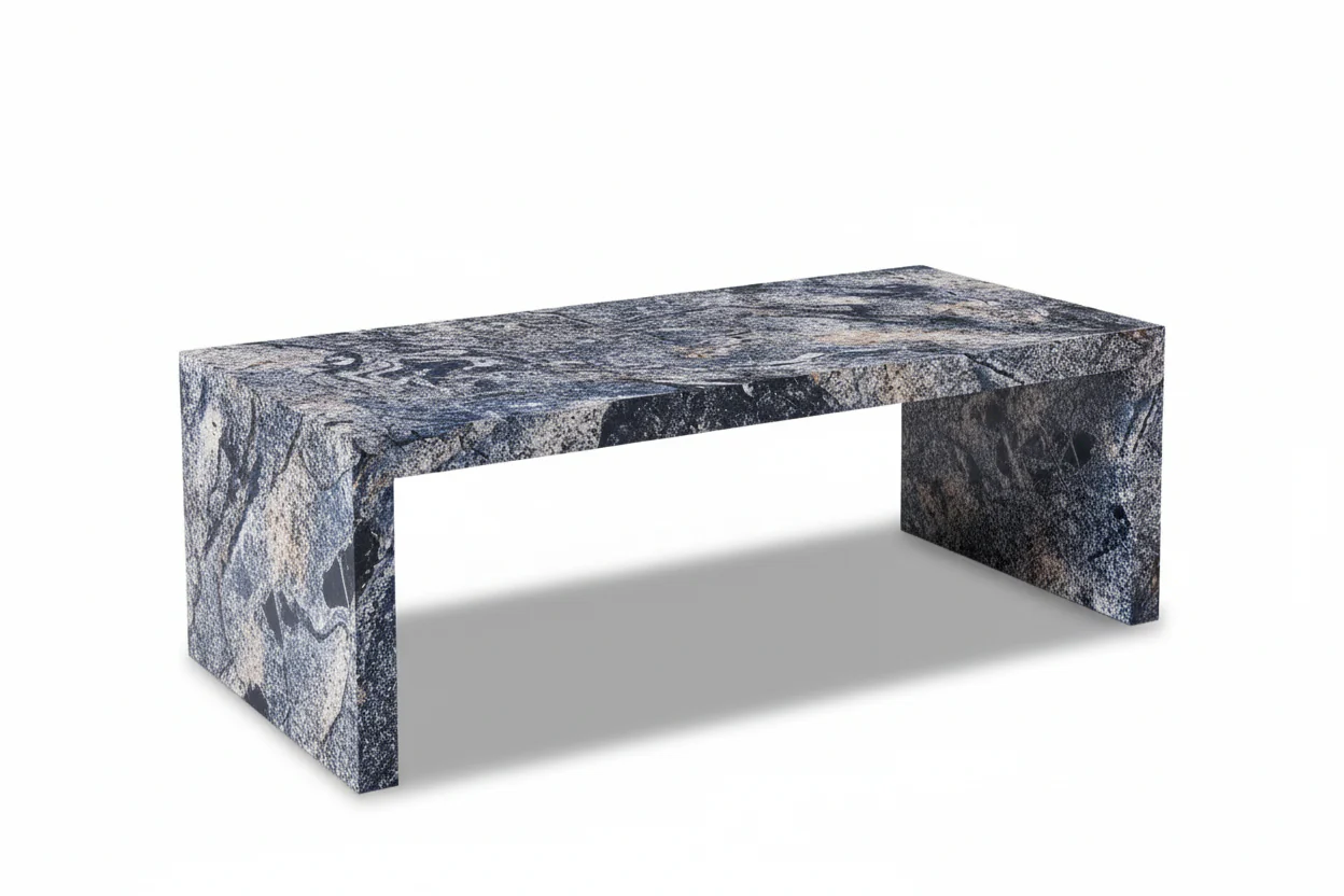 Cyclamen Marble Rectangle Coffee Table - Image 13
